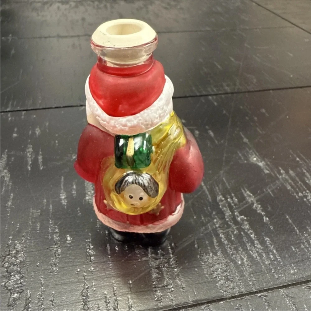 Vintage Old World Christmas Decor Santa Light Up Covers Lot Of 10 St Nick Lights